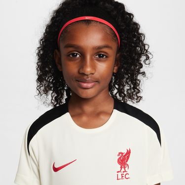 Фланелка Nike Liverpool FC Strike Special Edition Dri-FIT Short Sleeve Knit Soccer Jersey Big Kids Бяло | HJ3401-114, 2