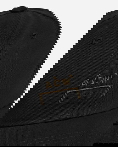Шапка с козирка A-COLD-WALL* Core Cap Черно | ACWUA210 BLK, 6