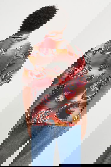 Риза Carhartt WIP Short Sleeve Solar Chrome Relaxed Fit Classic Collar Shirt Многоцветен | I035155.32LXX, 2