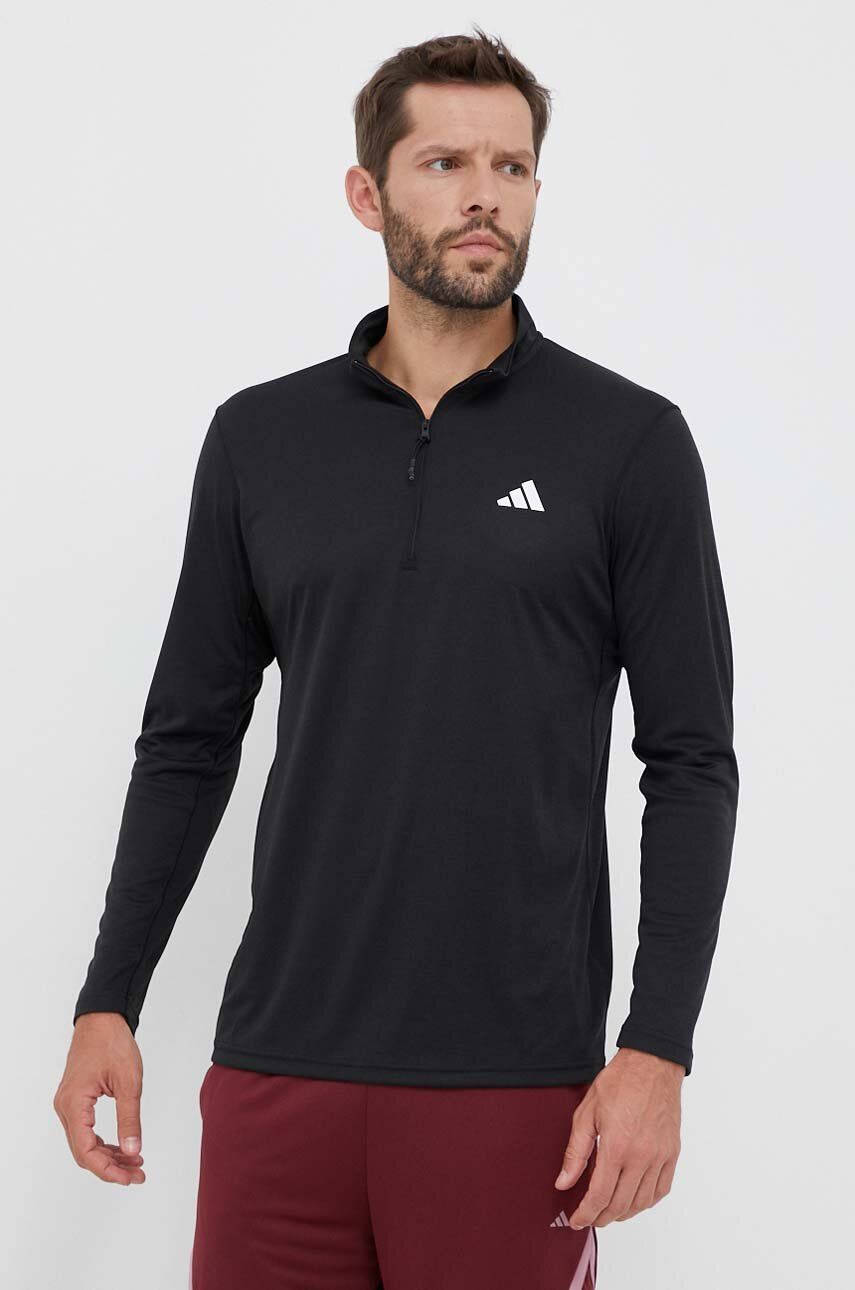 Суитчър adidas Performance Train Essentials Seasonal Training 1/4-Zip Sweat Черно | IJ9617, 0