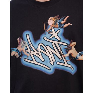 Тениска Karl Kani Karl Kani Woven Signature Airbrush Amor Tee Черно | KK-60300352, 1