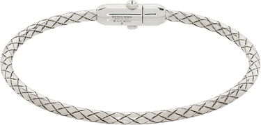 Гривна Bottega Veneta Bottega Veneta Intreccio Silver Bracelet Металик | 838327V50708117, 0