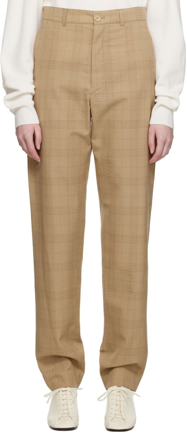 Панталони LEMAIRE Lemaire Loose Suit Trousers Бежово | PA1000 LF1037, 0