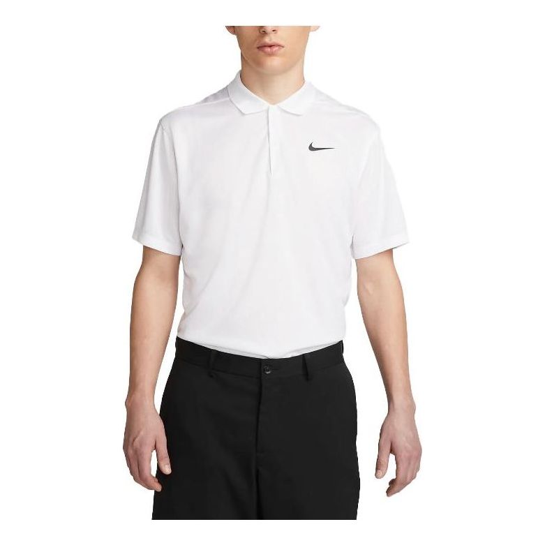 Поло тениска Nike Victory Golf Polo Shirt Бяло | DV8538-100, 0