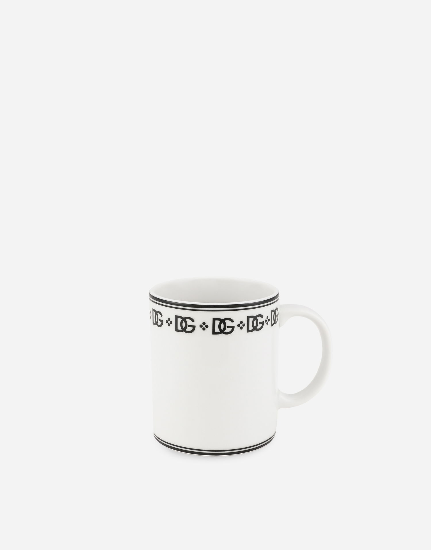 Домашен декор Dolce & Gabbana Dolce & Gabbana Logo-Print Porcelain Mug Бяло | TC0140TCALHU0082, 0