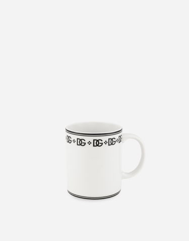 Домашен декор Dolce & Gabbana Dolce & Gabbana Logo-Print Porcelain Mug Бяло | TC0140TCALHU0082, 0