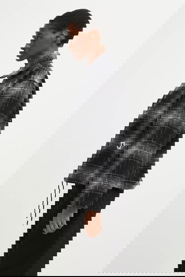 Яке Carhartt WIP Brennan Plaid Shirt Jacket Черно | I035519-34J.XX, 3