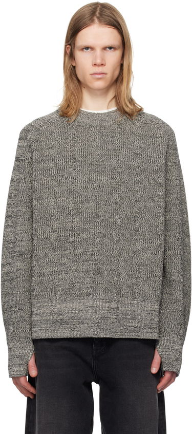 Пуловер Studio Nicholson Studio Nicholson Coe Knit Sweater Сиво | COE SNM - 1114, 0