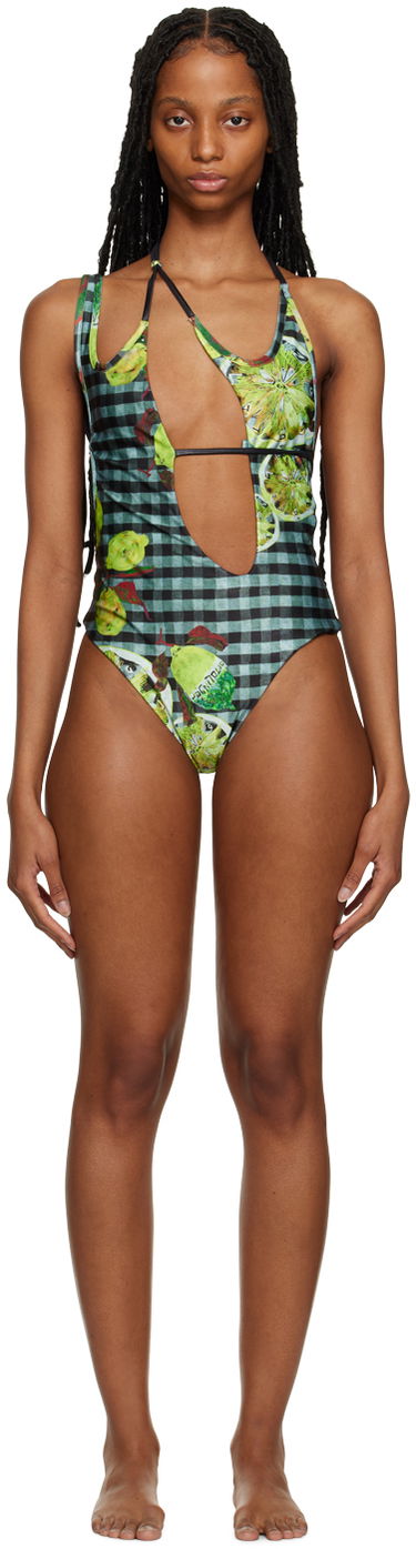 Бански Ottolinger Ottolinger Laced One-Piece Swimsuit Многоцветен | 301106, 0