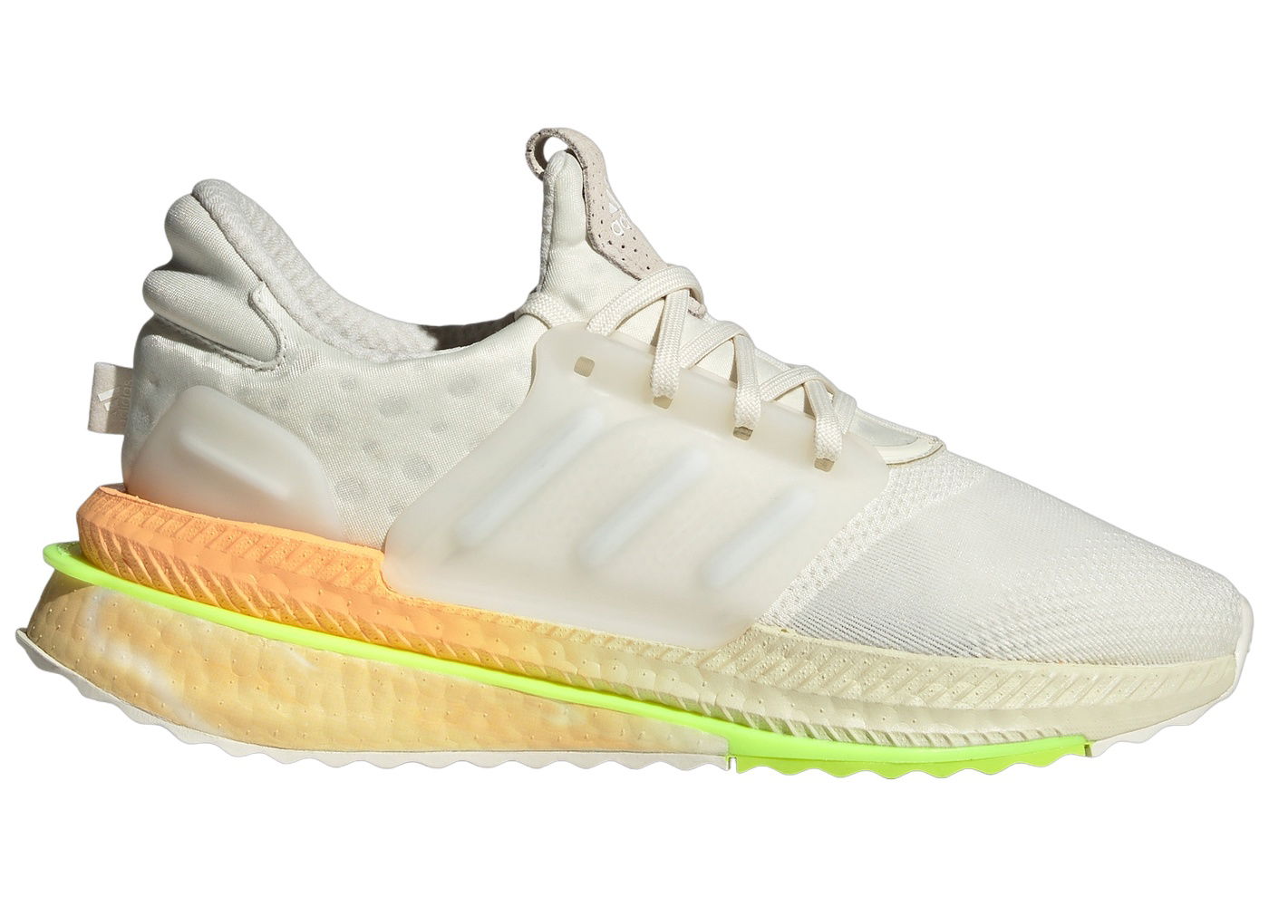 Кецове и обувки adidas Performance X_PLRBOOST Off White Cloud White Linen Green (Women's) Сиво | ID9601, 0