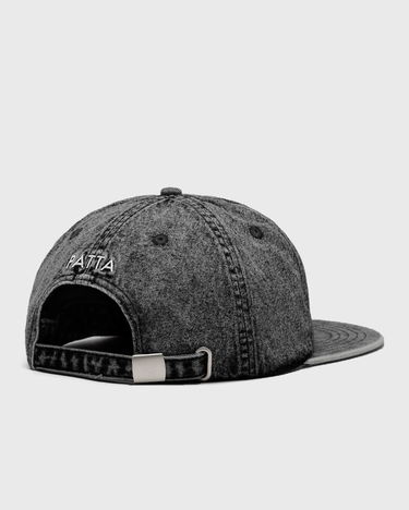 Шапка с козирка Patta Acid Wash Sports Cap Black Сиво | POC-SS24-4300-815-0999-001, 2