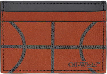 Портфейл Off-White Card Holder Basket Оранжево
 | OMND093C99LEA0012010, 0