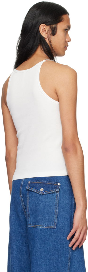 Потник Dion Lee Wire Strap Tank Top Бяло | C3159PS24, 2