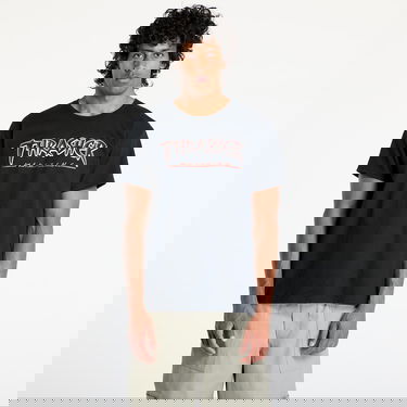 Тениска Thrasher Thrasher Slash T-Shirt Черно | 145684, 0