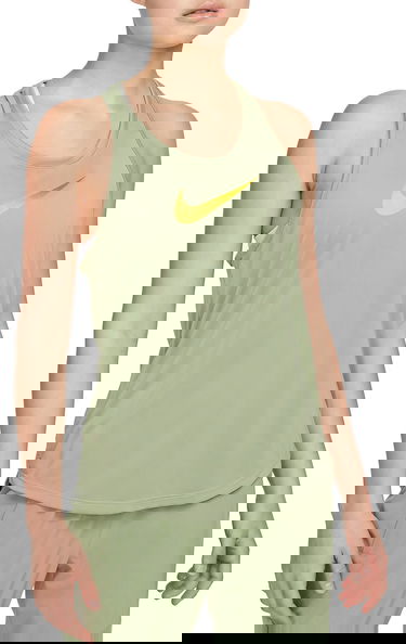 Потник Nike Dri-FIT One Swoosh Tank Top Зелено | dx1027-386, 0