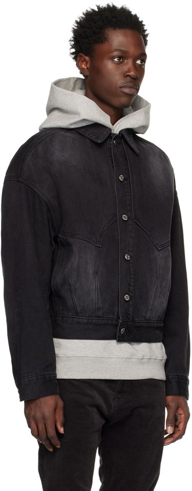 Яке We11done We11done Relaxed-Fit Denim Jacket Черно | WD-DJ3-22-303-U-BK, 1