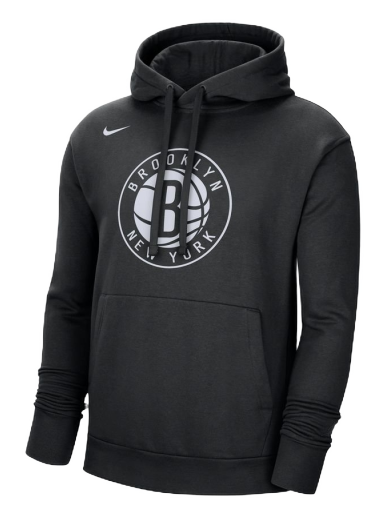 Суитчър Nike NBA Brooklyn Nets Essential Fleece Pullover Hoodie Черно | DR9404-010