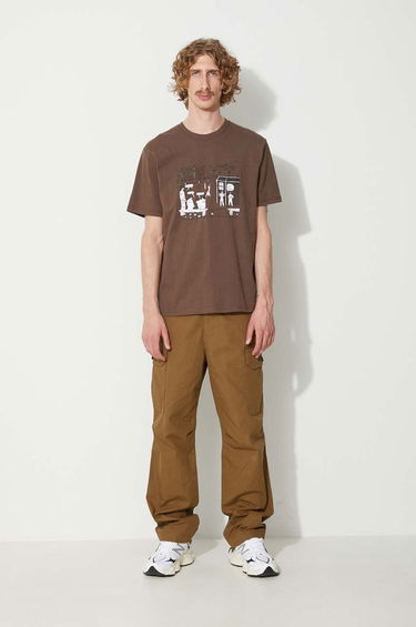 Тениска thisisneverthat Graphic Print T-Shirt Кафяво | TN231TTSST20, 1