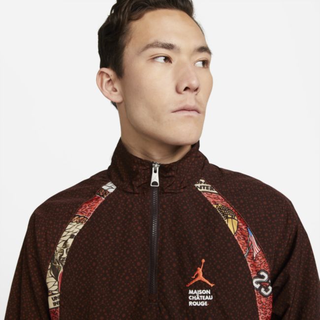 Яке Jordan Maison Château Rouge x Woven Jacket Бургунди | DO4092-226, 0