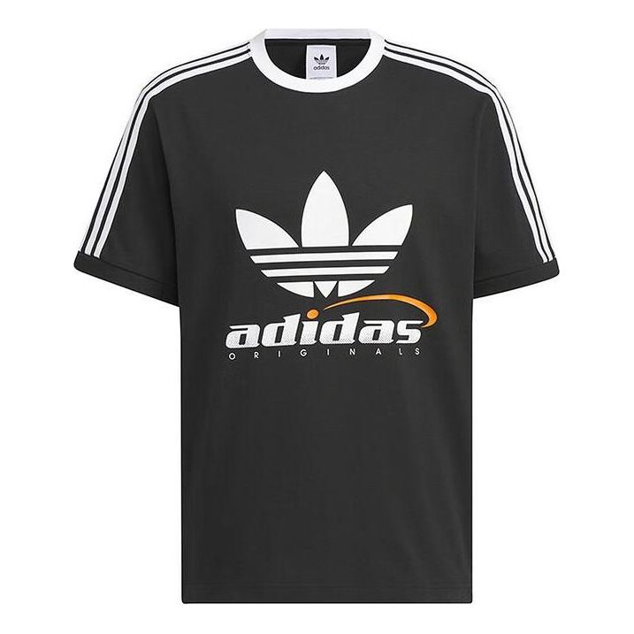Тениска adidas Originals Trefoil Logo Play Graphic T-shirt Черно | IW6309