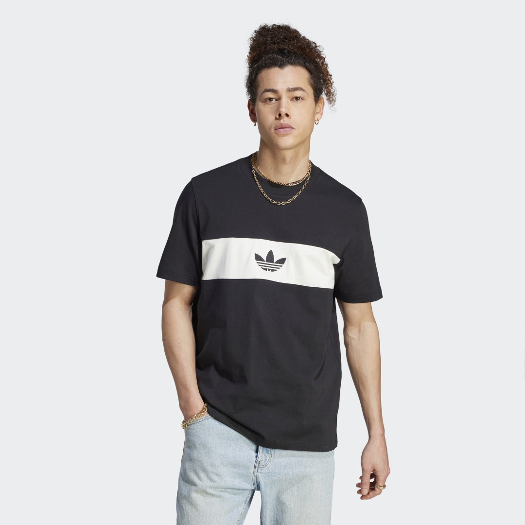 Тениска adidas Originals NY Cutline Tee Черно | HZ0703, 1