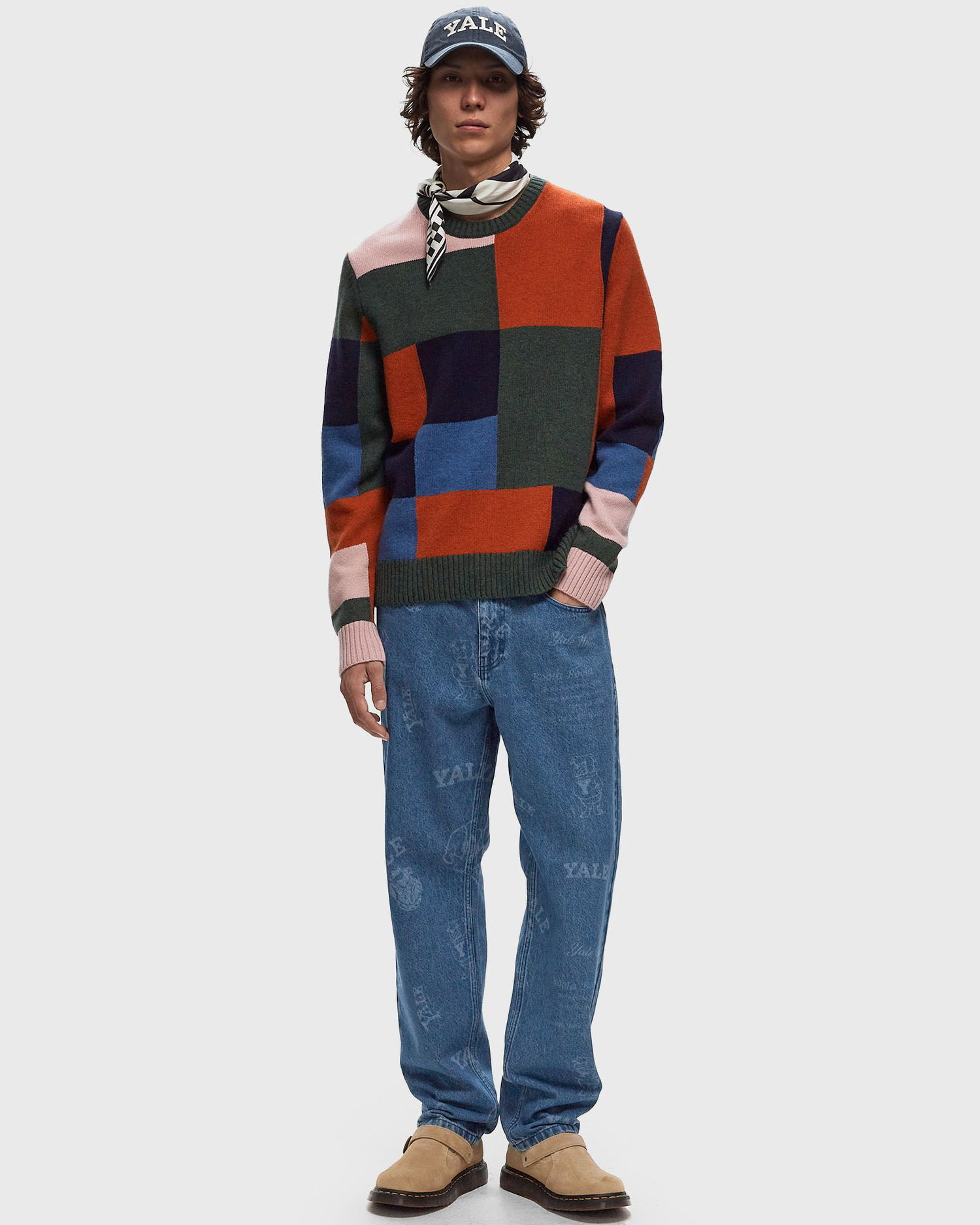 Пуловер Les Deux Colorblock Knit Sweater Многоцветен | COL301046-999999, 1