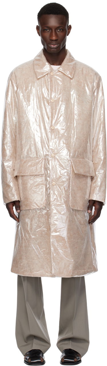 Дъждобран Dries Van Noten Dries Van Noten Loose Fit Mac Coat Бежово | 251-020222-1257, 0