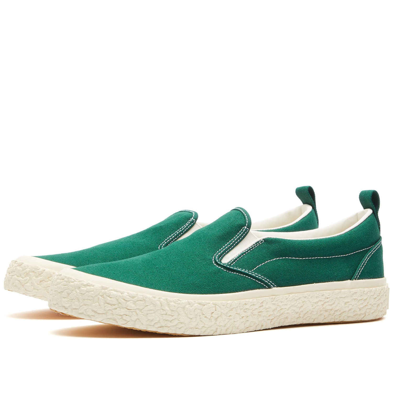 Кецове и обувки YMC Slip-On Sneakers Зелено | PFUZC-GRN, 1