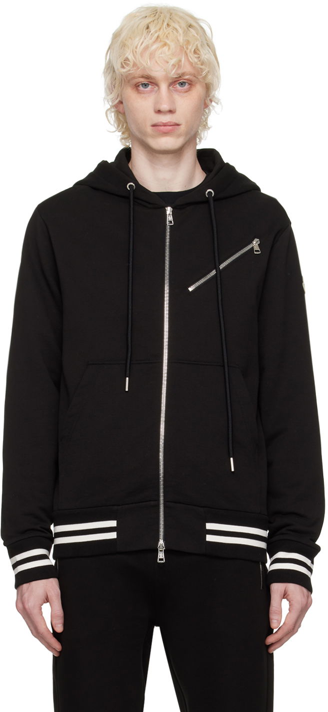 Суитчър Moncler Zip-Up Hoodie Черно | H20918G00048809KR, 0