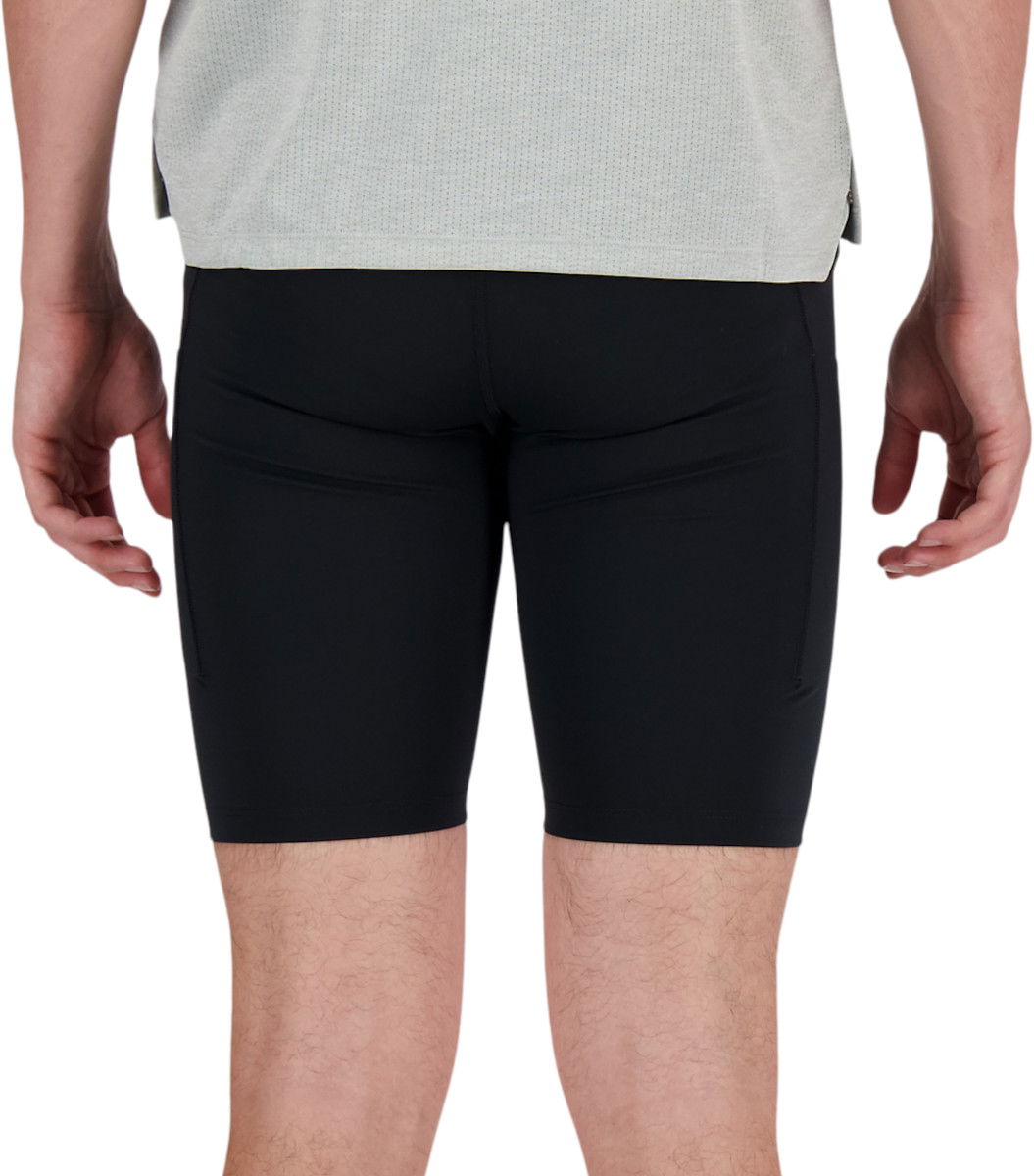 Къси панталони New Balance Sleek Pocket Half Tight 9" Черно | ms41271-bk, 1