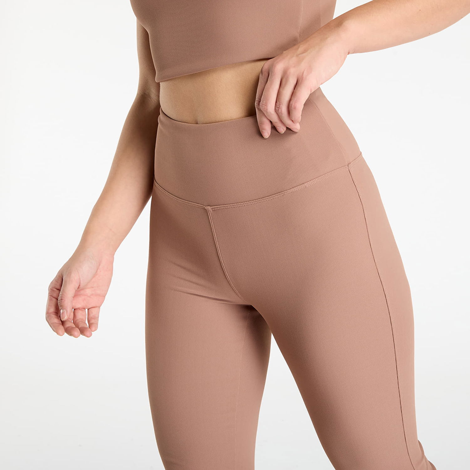Клинове Urban Classics Flared Leggings Бежово | TB7801-02803, 1