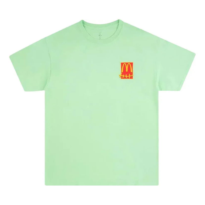 Тениска Cactus Jack by Travis Scott Travis Scott Cactus Jack x McDonald's T-Shirt Зелено | CJMD-SS114