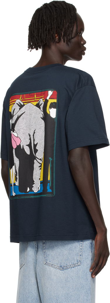 Тениска KENZO Kenzo 'KENZO City' Oversized T-Shirt Тъмно синьо | FF65TS4534SG, 2