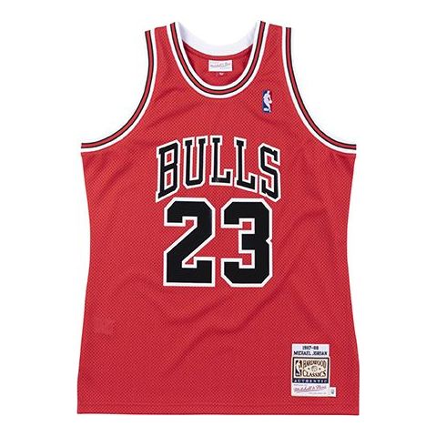 Потник Mitchell & Ness Mitchell & Ness Bulls Jersey Червено | AJY4CP19025-CBURED187MJO