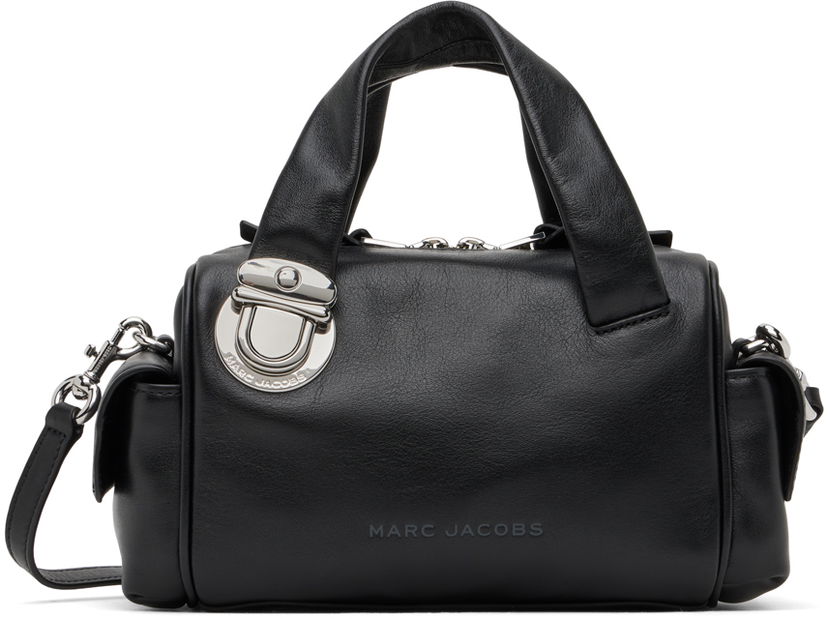 Дамска чанта Marc Jacobs Marc Jacobs Mini Pushlock Satchel Черно | H751L03FA22