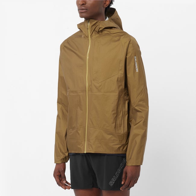 Яке Salomon Bonatti Waterproof Jacket Кафяво | LC2686200, 0