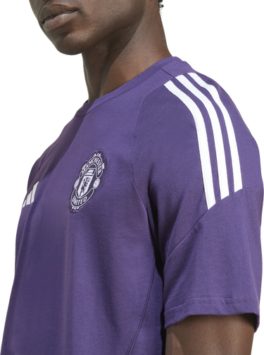 Тениска adidas Originals Manchester United FC T-Shirt Лилаво | jp3097, 4