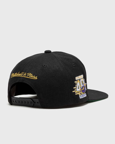 Шапка с козирка Mitchell & Ness NBA SIDE JAM SNAPBACK LOS ANGELES LAKERS Черно | HHSS6044-LALYYPPPBLCK, 1