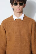 Brown Seltic Knit Sweater