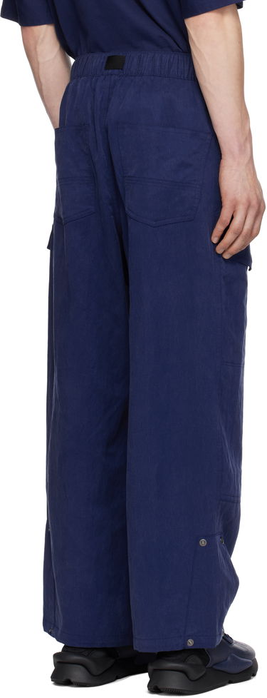 Карго панталони Y-3 Y-3 Twill Cargo Pants Синьо | JM3210, 2