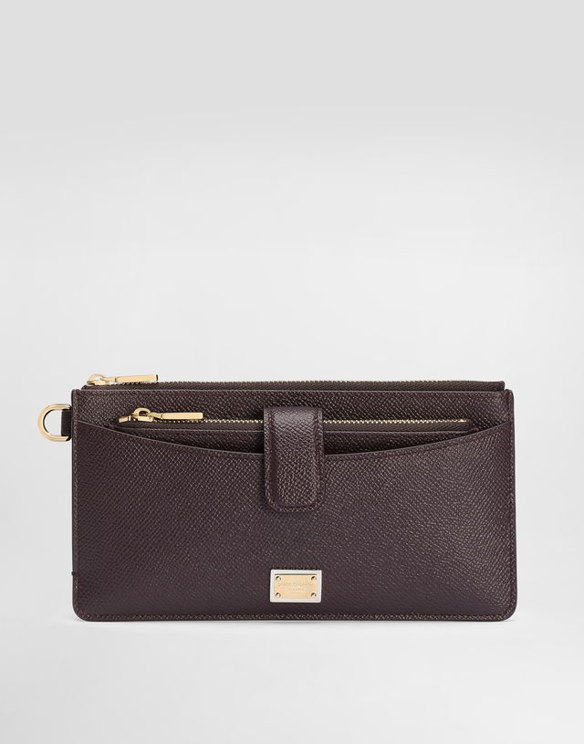 Dolce & Gabbana Dauphine Calfskin Card Holder