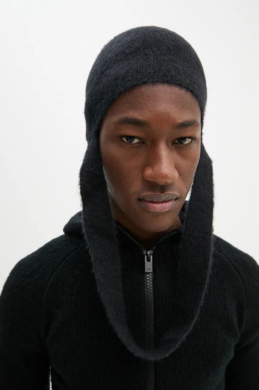 Шапка HELIOT EMIL Obelis Longline Beanie Черно | AW24_16_111_BLK01, 4
