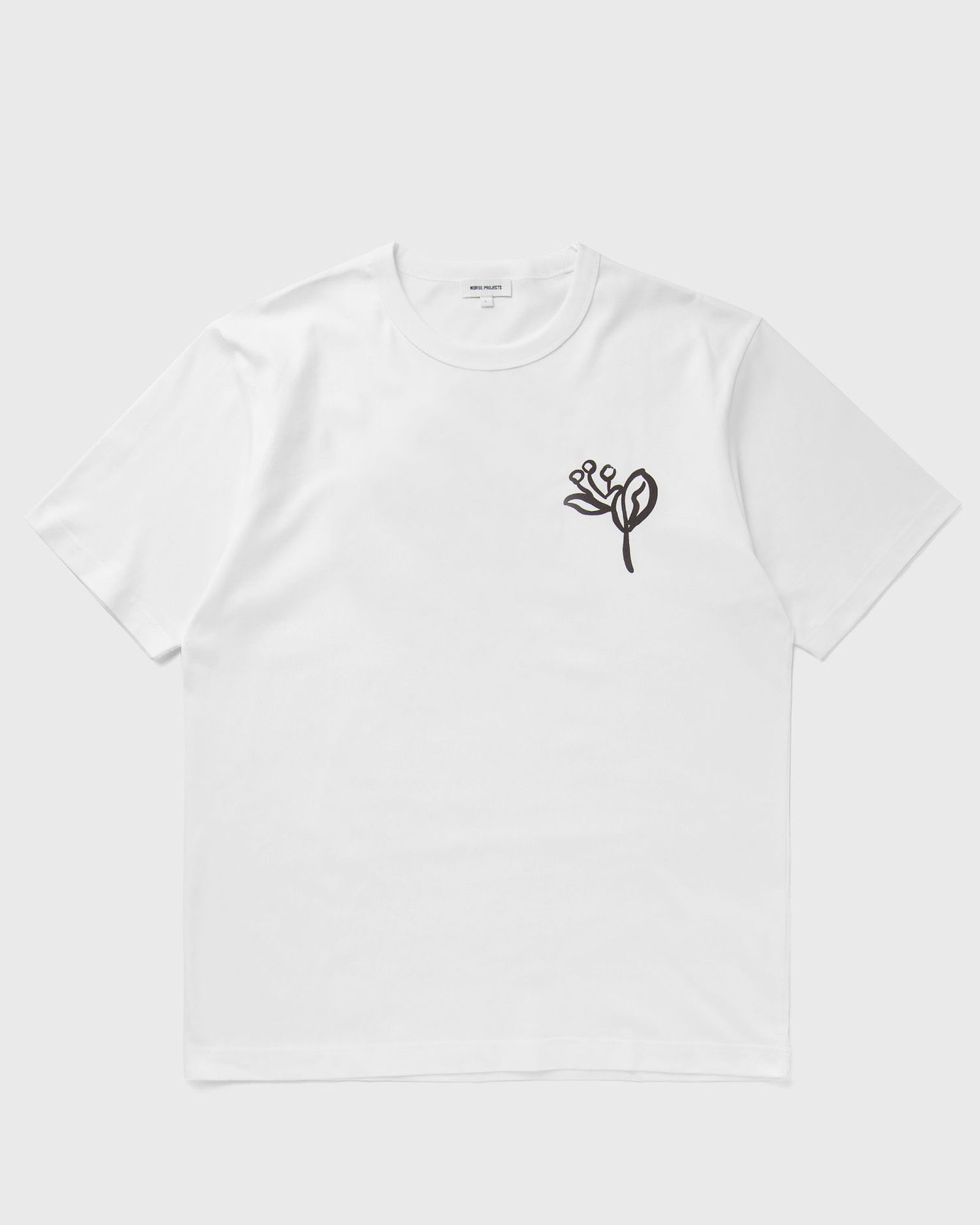 Тениска NORSE PROJECTS Holger Organic Poppy Tee Бяло | N01-0671-0001, 0