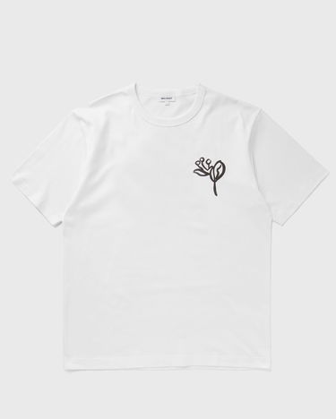 Тениска NORSE PROJECTS Holger Organic Poppy Tee Бяло | N01-0671-0001, 0