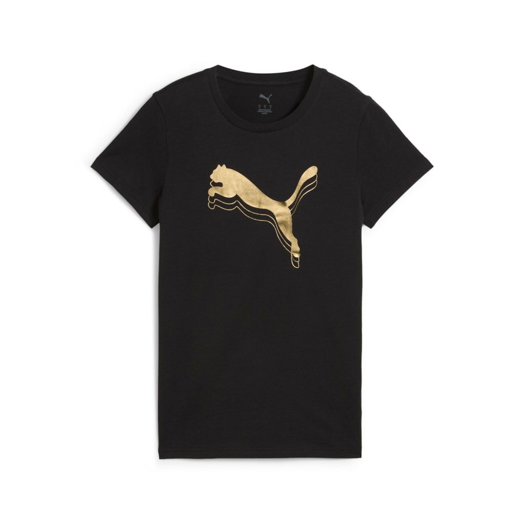 Тениска Puma ESS Metallic T-Shirt Черно | 684995-51, 0