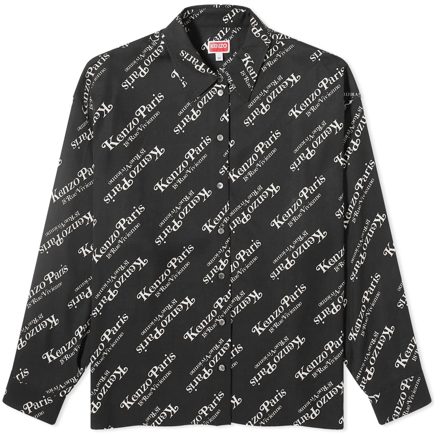 Риза KENZO Verdy Logo Shirt Черно | FE52CH2479S2-99, 0