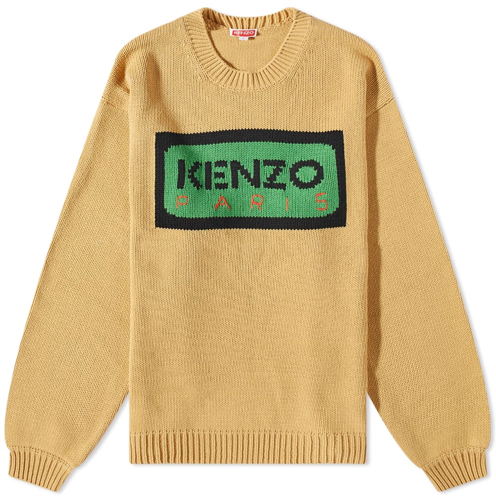 Пуловер KENZO PARIS Paris Logo Jumper Бежово | FD55PU3833LA-11, 0