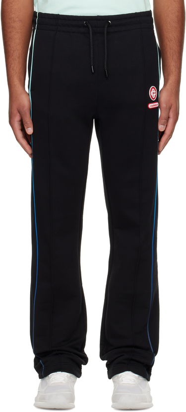 Спортни панталони Casablanca Casablanca Gradient Piping Sweatpants Черно | M-AW25-JTR-309-01, 0