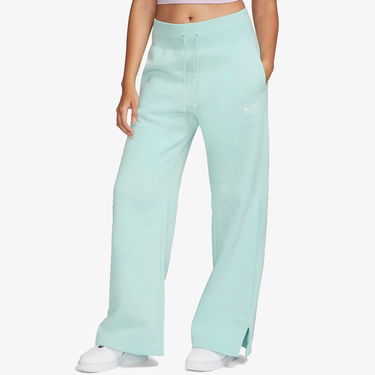 Спортни панталони Nike Sportswear Phoenix Fleece High-Waisted Wide Leg Tracksuit Bottoms Тюркоазено | DQ5615-346, 3