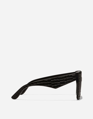 Слънчеви очила Dolce & Gabbana Crossed Sunglasses Texture Cocco Onesize Черно | VG4438VP88G9V000, 2